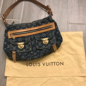 Louis Vuitton Monogram Jean Fabric Handbag